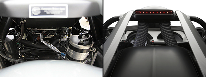 Kawasaki製 水冷4ストローク並列4気筒 DOHC4バルブエンジン